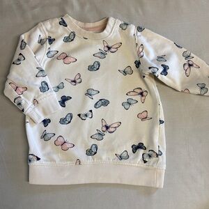 H&M - Butterfly Print Sweatshirt